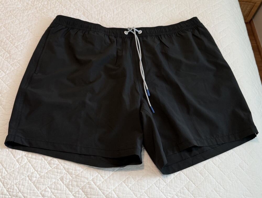Bonobos Men's XXL 7" Inseam Stretch Mesh Interior Lining Swim Trunk Pockets